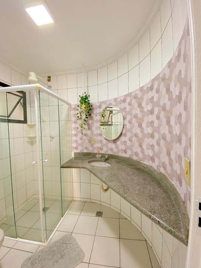 Apto Lindo E Aconchegante Com Piscina 202A カラグァタトゥバ エクステリア 写真